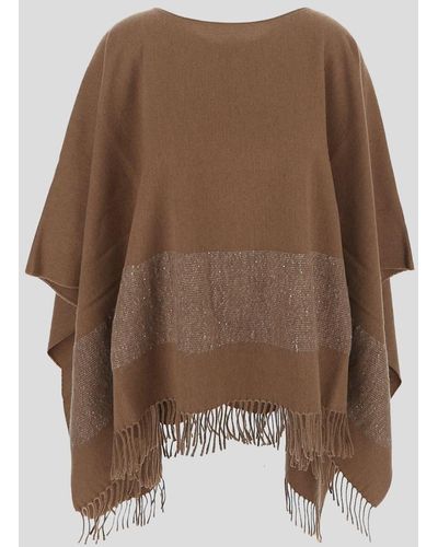 Fabiana Filippi Ponchos and poncho dresses for Women | Online Sale up to  60% off | Lyst