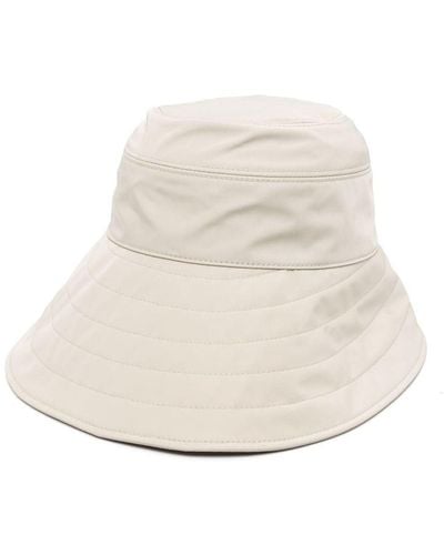 The Attico Wide-brim Bucket Hat - Natural