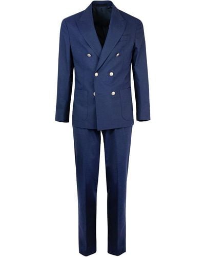 Eleventy Business Suit - Blue