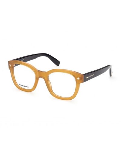 DSquared² Dq5336 Eyeglasses - Metallic