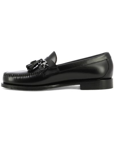 G.H. Bass & Co. Weejun - Leather Moccasins With Tassels - Black