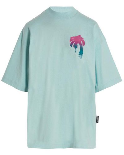 Palm Angels 'i Love Pa' T-shirt - Blue