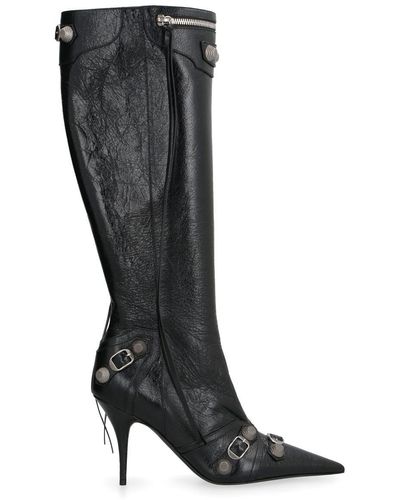 balenciaga pointy boots