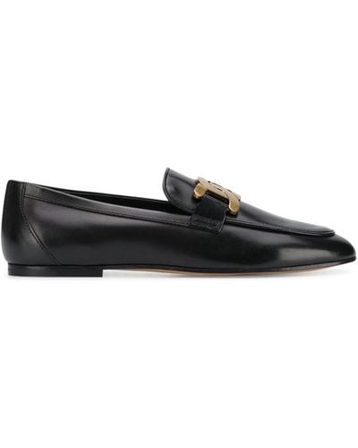 Tod's Loafers Shoes - Black