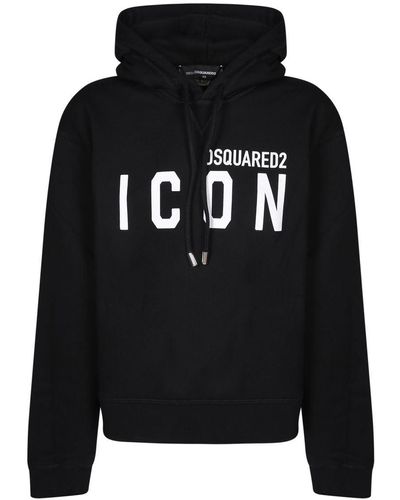 DSquared² Icon Collection Hoodie - Black