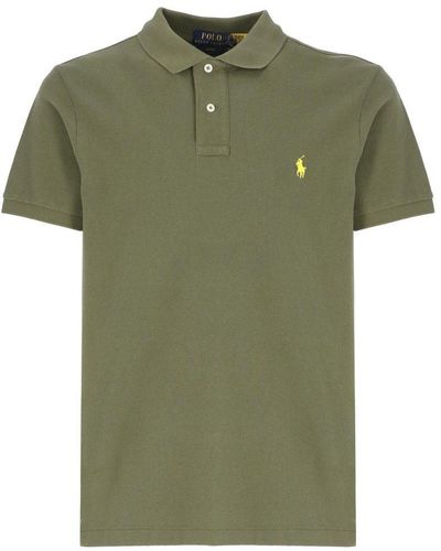 Polo Ralph Lauren Polo Shirt With Pony - Green