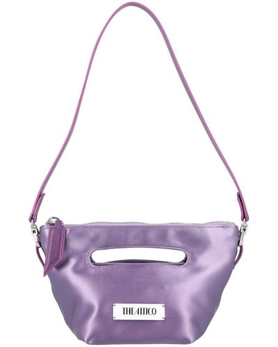 The Attico Via Dei Giardini 15 Tote Bag - Purple