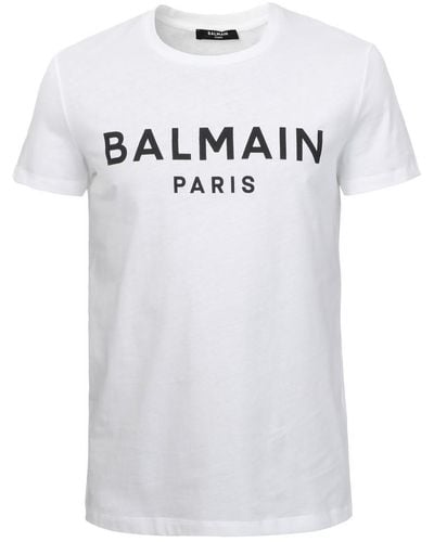 Balmain T-Shirts And Polos - White