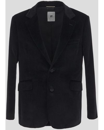 PT Torino Suit Black - Blue