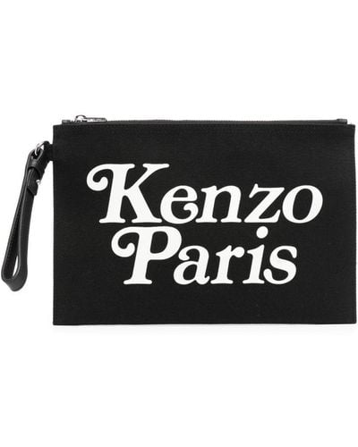 KENZO Utility Pouch Bag - Black