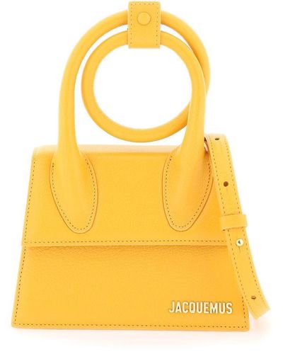 Jacquemus Le Chiquito Noeud Bag - Yellow