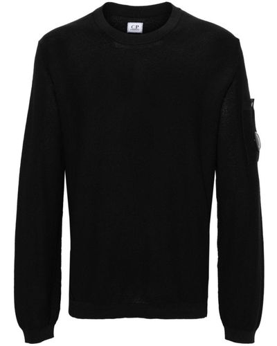 C.P. Company Cotton Sweater - Black