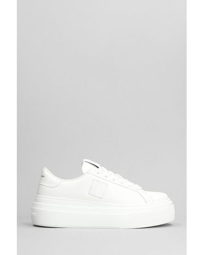 Givenchy City Platform Trainers - White