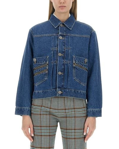 Vivienne Westwood Denim Jacket - Blue