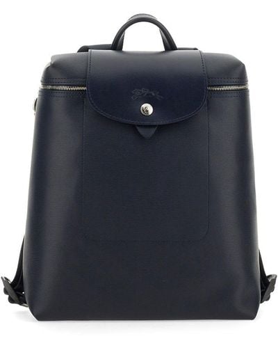 Longchamp Le Pliage Backpack - Blue
