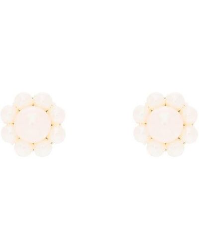 Simone rocha pearl earrings deals