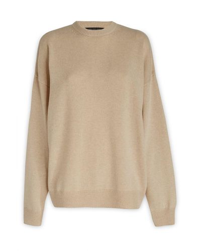 Balenciaga Knit Sweater - Natural