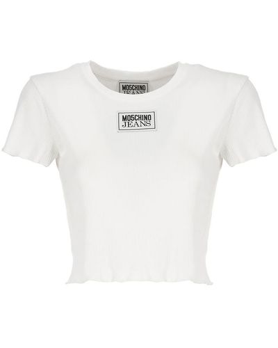 Moschino Jeans Jumpers White