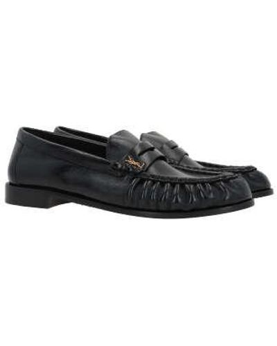 Saint Laurent Flat Shoes - Black