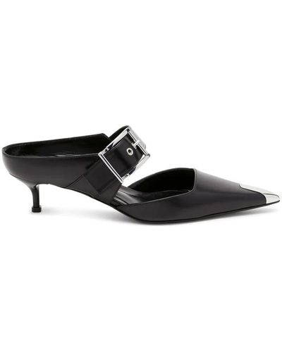Alexander McQueen Sandals Shoes - Black