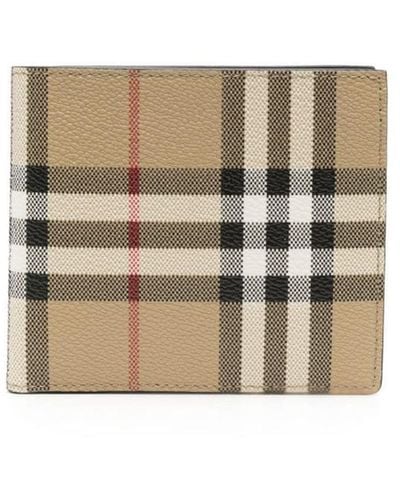 Burberry Vintage Check Wallet - Natural