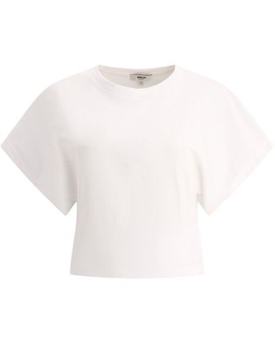 Agolde T-shirts - White