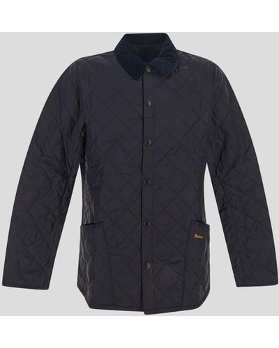 Barbour Heritage Liddesdale Quilt Jacket - Blue
