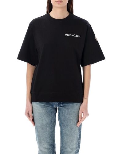 3 MONCLER GRENOBLE T-Shirt Tmm - Black