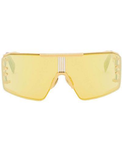 Balmain Le Masque Sunglasses - Yellow