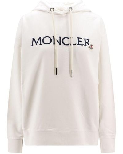 Moncler Sweatshirt - White
