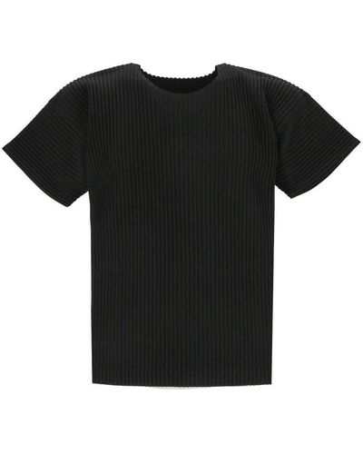 Issey Miyake Homme Plisse' Issey Miyake T-Shirt - Black