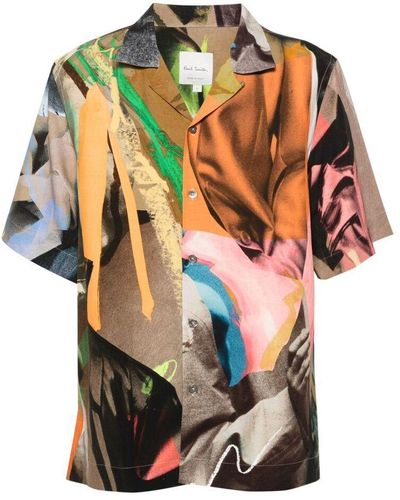 Paul Smith Short Sleeve Shirts - Multicolor