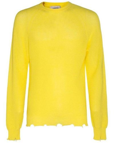 Laneus Sweaters - Yellow