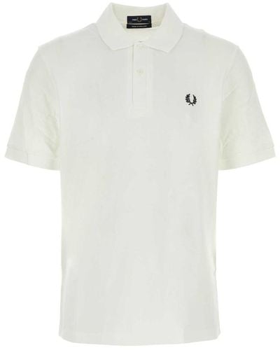 Fred Perry Polo - White