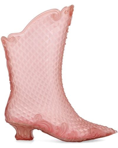 Y. Project Melissa Court Boot - Pink