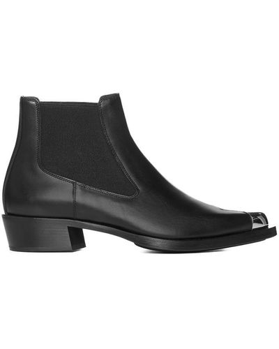 Alexander McQueen Boots Shoes - Black