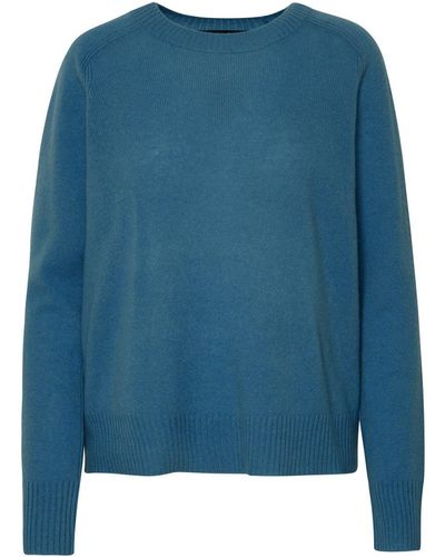 360cashmere Light Blue Cashmere 'taylor' Sweater