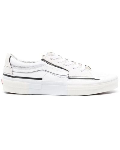 Vans Sk8-low Reconstruct Canvas Sneakers - White