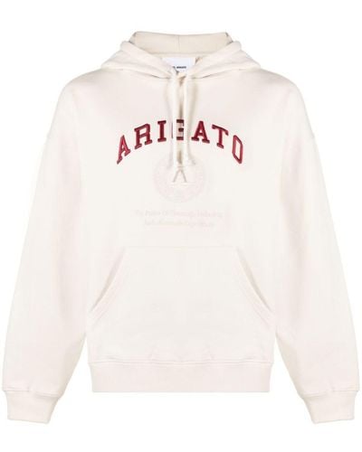 Axel Arigato Arigato University Cotton Hoodie - White