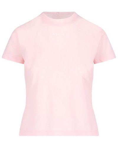 Alaïa Alaia T-Shirts & Tops - Pink