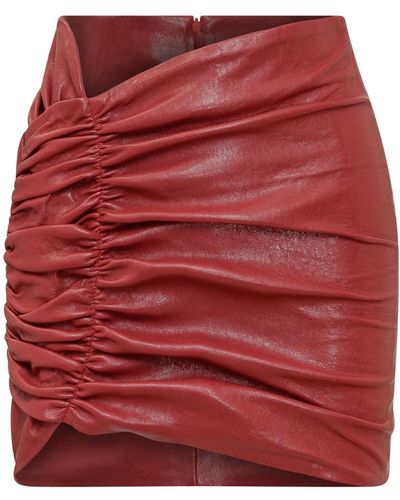 The Mannei Wishaw Skirt - Red