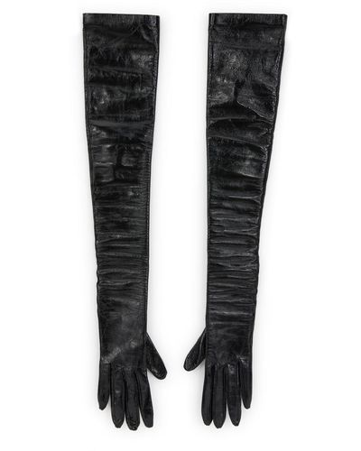 Alexander McQueen Gloves - Black