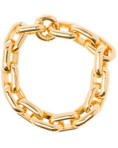 FEDERICA TOSI 'ella' 18k Gold Plated Bronze Chain Bracelet Woman - Metallic