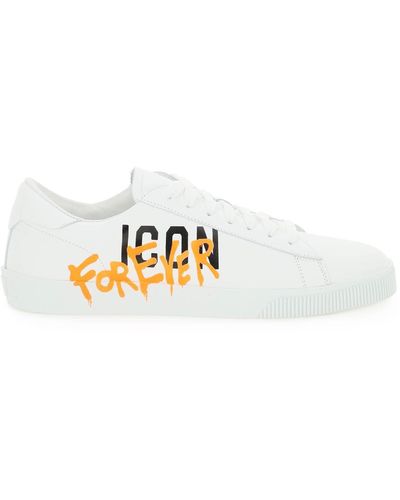 DSquared² 'icon Forever' Sneakers - Metallic