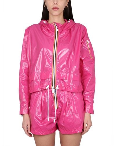 K-Way Cropel Light Class Jacket - Pink