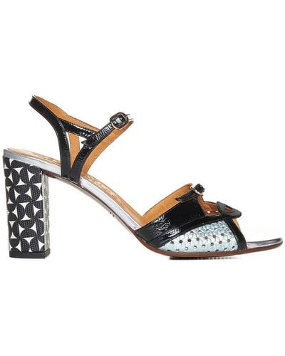 Chie Mihara Bindi Leather Sandals - White