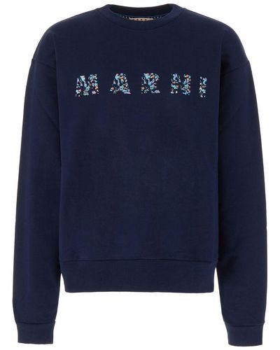 Marni Sweatshirts - Blue