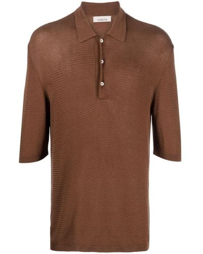 Laneus Polo Clothing - Brown