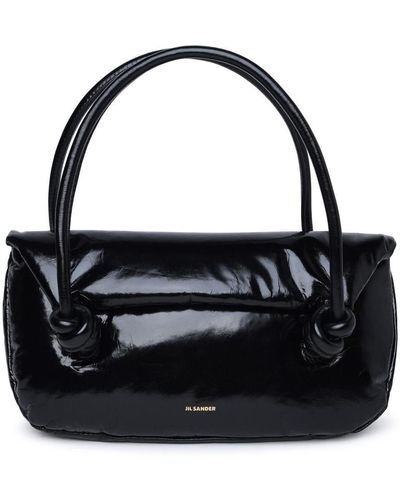 Jil Sander Black Leather Bag