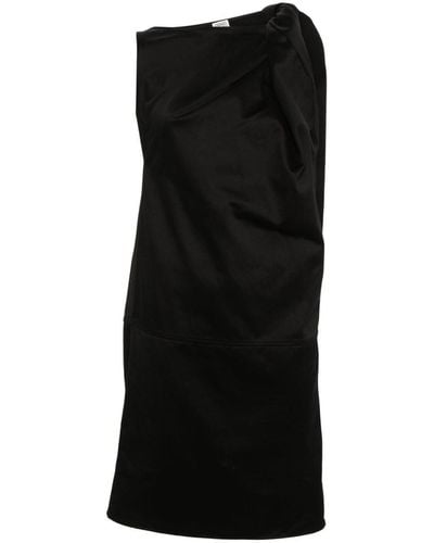 Totême Toteme Shoulder-Twist Dress - Black
